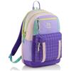 Miquelrius Zaino Triplo Amsterdam RECICLATA Rider SQ.VIO, Unisex Bambini, Multicolore, Grande, multicolore, L