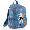 Miquelrius Mochila Triple Lisboa Reciclada Rock Star, Zaino Unisex-Bambini e Ragazzi, Blu, L