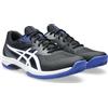 ASICS Game FF Clay, Sneaker Uomo, Nero e Bianco, 42 EU