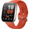 Amazfit Smartwatch Display 1,97 AMOLED GPS Mappe IA Chiamate Bluetooth 140+ Modalità Sportive - W2435EU5N Bip 6 Red