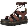 Dr Martens Nartilla, Stivaletti Donna, Dark Brown New Oily Illusion, 36 EU