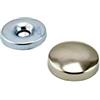IROX 20 Tappi coprivite 16mm IROX Ottone Nichelato Spessore 5mm Tappo Copri Vite Viti 16 mm Copriviti nichel
