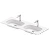 Duravit Sivida lavabo doppio, 2650043200, Sivida bianco satinato opaco [Lavabi > Lavabi Doppi]