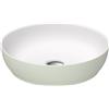 Duravit Sivida lavabo da appoggio, 266000FH00, Sivida verde pallido opaco/bianco satinato opaco [Lavabi > Lavabi da Appoggio]