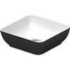 Duravit Sivida lavabo da appoggio, 266003FI00, Sivida grigio scuro opaco/bianco satinato opaco [Lavabi > Lavabi da Appoggio]