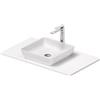 Duravit Sivida top con lavabo, 2680183200, Sivida [Mobili da Bagno > Top con Lavabo da Appoggio]