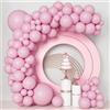 UDRKFOPK Palloncini Rosa,84 Pezzi 18 12 10 5 Pollice Palloncini Compleanno,Palloncini Battesimo Bambino,Lattice Palloncini Laurea,Palloncini per Compleanni,Matrimoni,Anniversari,Geste di Baby Shower