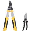 Edward Tools Set di troncarami e potatori, lame in acciaio al carbonio trattate termicamente, diametro taglio 3,8 cm