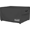 ULTCOVER Copertura rettangolare per braciere a gas, impermeabile, resistente, 144,8 x 55,9 cm, colore nero