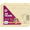 Next Day Labels NextDayLabels - Cartella portadocumenti classica Manila, 25,4 x 30,5 cm, resistente, prestampata per tenere traccia dei progressi dei lavori, calcolo dei costi e delle corrispondenze dei clienti