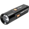Celestron 93585 PowerTank Glow 5000 Power Bank ricaricabile USB portatile e torcia rossa per astronomia - Capacità 5000 mAh, include fasce in silicone per il montaggio, Nero