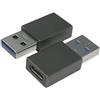 Brightium Adattatore USB maschio a tipo C femmina, 2 pezzi, connessione rapida ed efficiente, ideale per caricare e trasferire dati.