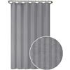 Zenna Home Ultimate - Tenda da doccia in tessuto impermeabile, 70 x 183 cm, colore: Grigio
