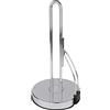 Spectrum Portarotolo diversificato a tensione europea (cromato) - Organizzazione per cucina, dispensa, lavanderia, appartamento, camper e bagno