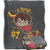 LOGOVISION Coperta HARRY POTTER, super morbida al tatto, 152 x 127 cm