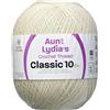 Aunt Lydia's Aunt Lydia Filato Jumbo di cotone all'uncinetto, naturale