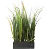 SAROSORA Piante artificiali alte 55,9 cm, per giardino e interni, decorazione da tavolo, erba finta (1, 55,9 cm)