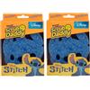 Scrub Daddy Disney Stitch Spugna, Spugna per Lavare, Piatti, Cucina e Bagno, non Graffia, con Design Morbido e Compatto FlexTexture, Lavabile in Lavastoviglie, 2 Spugne