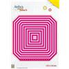 Nellie's Choice Fustella Quadrato Libretta, 20 Fustelle Multi Cornice, 12.7 x 12.4 cm, per Creare Biglietti, Natale, Scrapbooking, Fai da Te, DIY