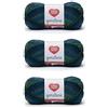 Red Heart Gemstone - Filato, confezione da 3, smeraldo, 3 pezzi