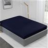 Emma Barclay Lyla - Lenzuolo con angoli, per letto singolo, colore: blu navy