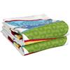 Tefal T-FAL Textiles - Set di 2 Strofinacci da Cucina in Cotone Intrecciato con Stampa su Entrambi i Lati, 40,6 x 66 cm, Stampa a Pile