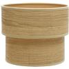 Zarivy Schermo da tavolo Doppio Smile E14 in elegante legno chiaro. Perfetto per illuminare i tuoi spazi con stile, aggiungendo un tocco moderno e accogliente a qualsiasi ambiente.