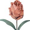 DRW Set di 6 Fiori Artificiali in Schiuma Eva e Carta Corallo 65 cm, Corao, Medidas: 65cm