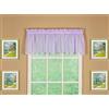 Today's Curtain Emelia - Mantovana in voile originale, 35,6 cm, colore lilla, 152,4 cm di larghezza x 35,6 cm di lunghezza