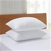 Acanva Ancava Cuscini da letto Hotel Collection, inserti morbidi e lussuosi per dormire, traspiranti e confortevoli per chi dorme a pancia in giù o sulla schiena, misura standard (confezione da 2)