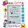 Silver Buffalo Disney Vintage Minnie Mouse Yoo Hoo Oh So Stylish Photo Frame, rosa, 10,2 x 15,2 cm