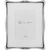 Lawrence Frames 710280 - Cornice portafoto Romance, in metallo, opaca, 12,7 x 17,8 cm, 20 x 25 cm, colore: Argento