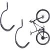 Delta The Art of Storage Garage Utility Hook Holder Ganci a J Grandi - Confezione da 2 Gray