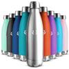 HoneyHolly Borraccia Termica Bambini 500ML, Senza BPA, Borraccia Bambini, Acciaio Inossidabile 18/8, Borracce Termiche, Bottiglia Termica A Prova di Perdite, Borraccia Acciaio Inox per Scuola, Ragazzi, Ragazze