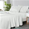 Royal Hotel Bedding Royal Hotel Split-King: lenzuola per letto king size regolabili, 5 pezzi, 100% cotone, 600 fili, con tasca profonda