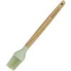 Fackelmann Pennello da cucina con setole in silicone, con manico in legno, max 230°C, pennello da pasticceria adatto per condimenti e marinature, lavare a mano, Dimensione 27x4 cm, Linea Ocean