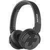 PHILIPS BH305BK/00 Cuffie Bluetooth on Ear con Bluetooth, Bassi Voluminosi, Cancellazione Attiva del Rumore, Durata della Batteria 18 ore, Pieghevole, Nero, Vecchia Versione