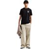 Armani Exchange Armani AX Diamond Logo Tee T-Shirt, Nero, S Uomo