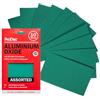 ProDec 10 fogli di carta abrasiva in ossido di alluminio di grado assortito per levigare legno, vernice, gesso, stucco, metallo e altro ancora, 230 x 140 mm, carta vetrata compatibile con levigatrici
