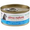 almo nature HFC Natural, Alimento Umido per Gatti - Tonno dell'Atlantico - Confezione da 1.68 kg (24 x 70 g)