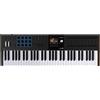 Arturia KeyLab 61 MK3 tastiera controller MIDI Nero per produzione musica, software tutto in uno - 61 tasti, 9 encoder, 9 fader, 1 ruota di modulazione, 1 ruota di Pitch Bend, 12 pad - Nero