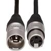 Hosa HXX-010, Pro Balanced Interconnect, REAN XLR3F to XLR3M, 10 ft