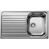 BLANCO TIPO 45S INOX MANUALE con SIFONO