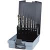 Ruko 245062RO - Punte per trapano maschiatoreserie HSS,Co 5 DIN 371/376, 7 pezzi