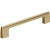 Amerock | Tirante per armadio | Bronzo champagne | 160 mm (160 mm) | Riva | Hardware per cucina e bagno | Ferramenta per mobili
