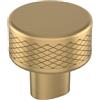 Amerock Bronx BP36554CZ - Pomello per armadietto, diametro 32 mm, colore: bronzo champagne
