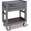 Beta - BW C50S-G Carrello porta attrezzi da lavoro BW C50S con 3 cassetti, portaflaconi laterale integrato, portagiravite laterale - vuoto - Grigio