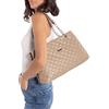 Madamra Trfmdmra100257, Borsa a Tracolla Donna, Argento, 37x21x11 Cm
