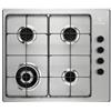 Electrolux PRONTA CONSEGNA - SPEDIZIONE IMMEDIATA Piano cottura a gas 60 cm 4 Fuochi Inox Serie 300 Slim Comandi Laterali Electrolux EGS6414X