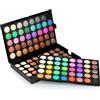 Licsaliwe Palette di ombretto lunghe waterproof 120 Colori Colori Conceale altamente pigmentati, palette di ombretti